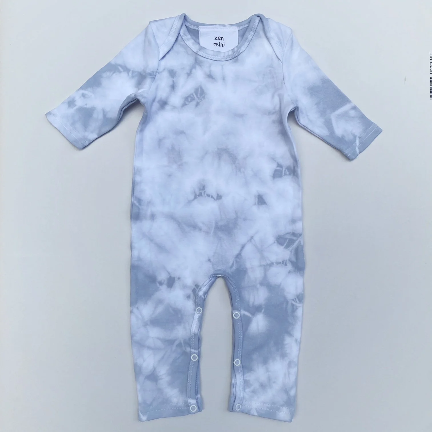 Organic Romper- Shibori, Moon Light