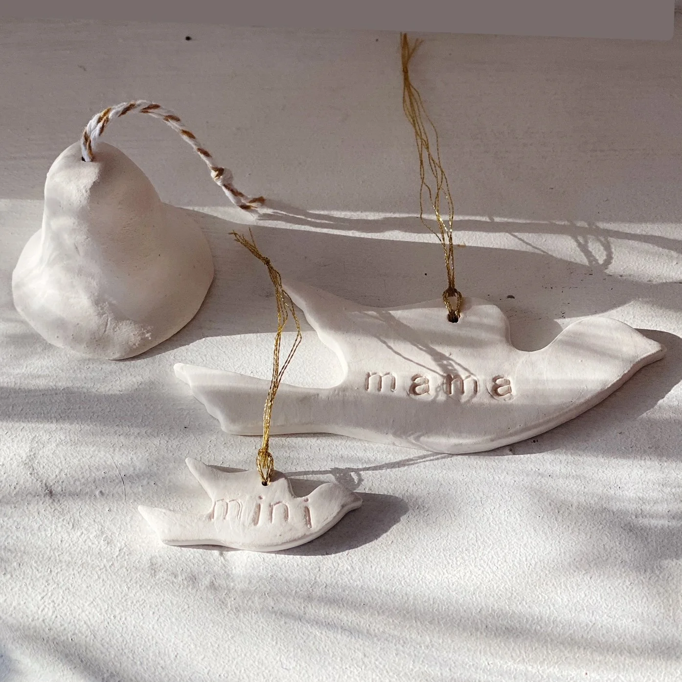 Nutmeg Pottery -Ceramic Decorations