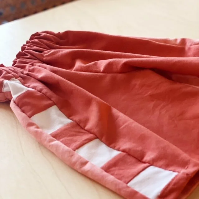 The Yoga Trouser- Red Earth *patchwork