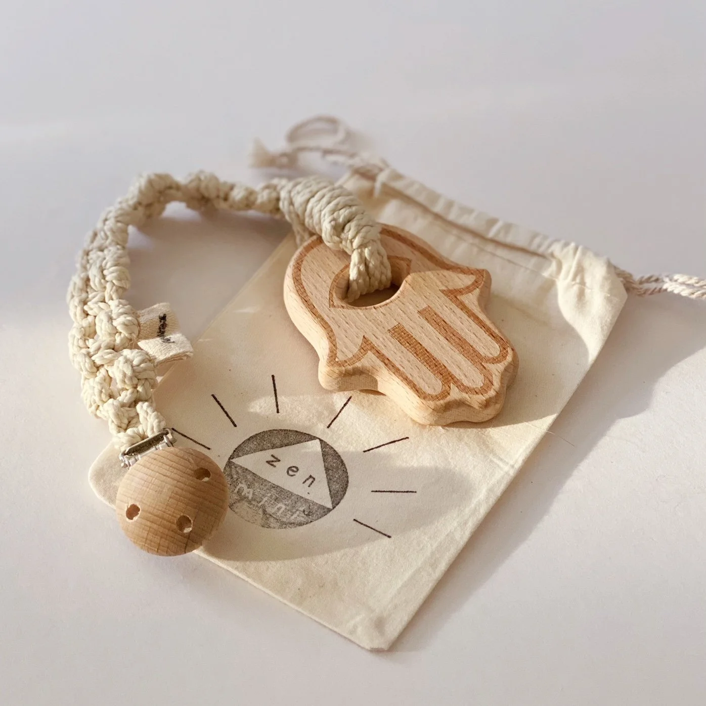 Baby Clip, Japanese Rope - Natural