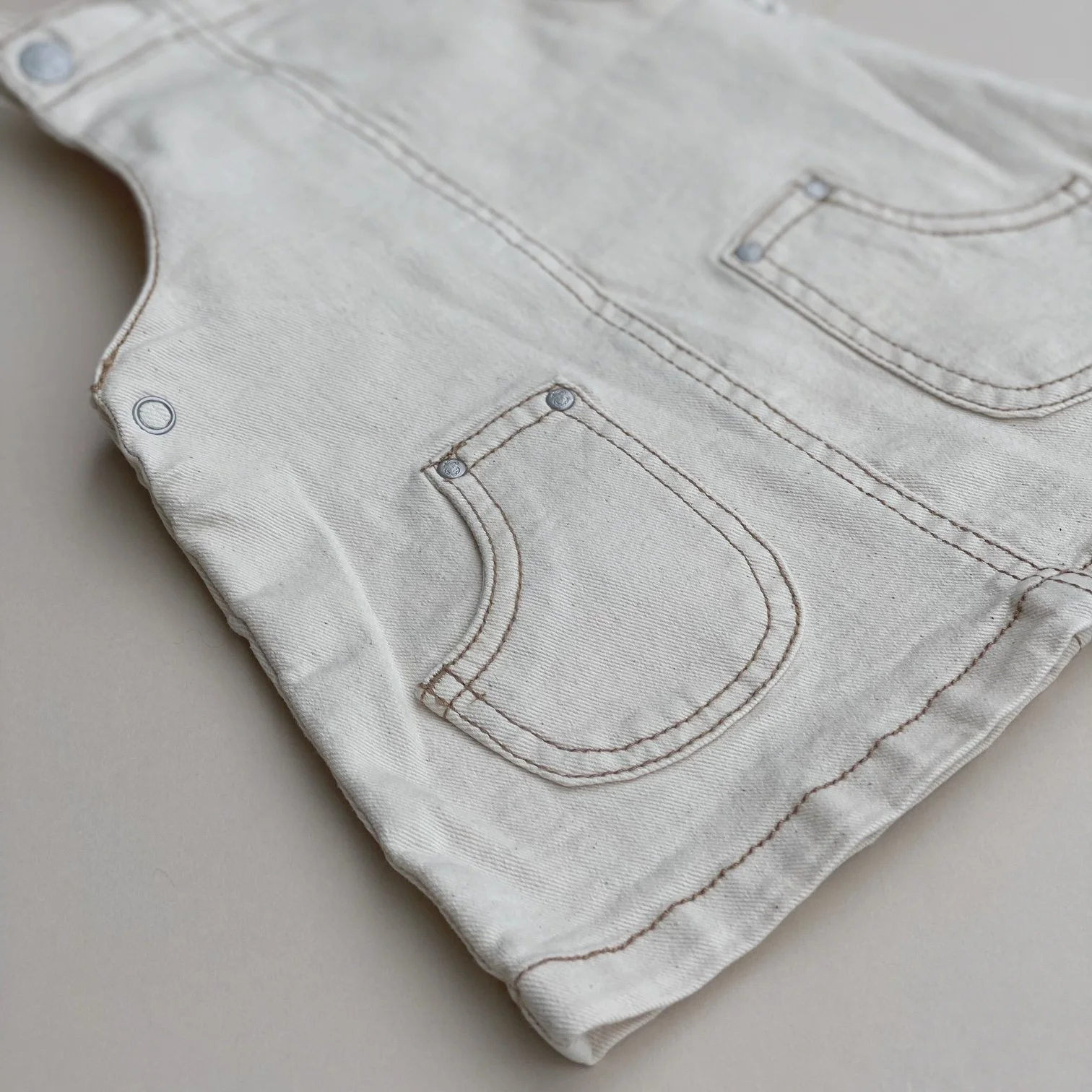 90's Dungarees Dress 6-9M