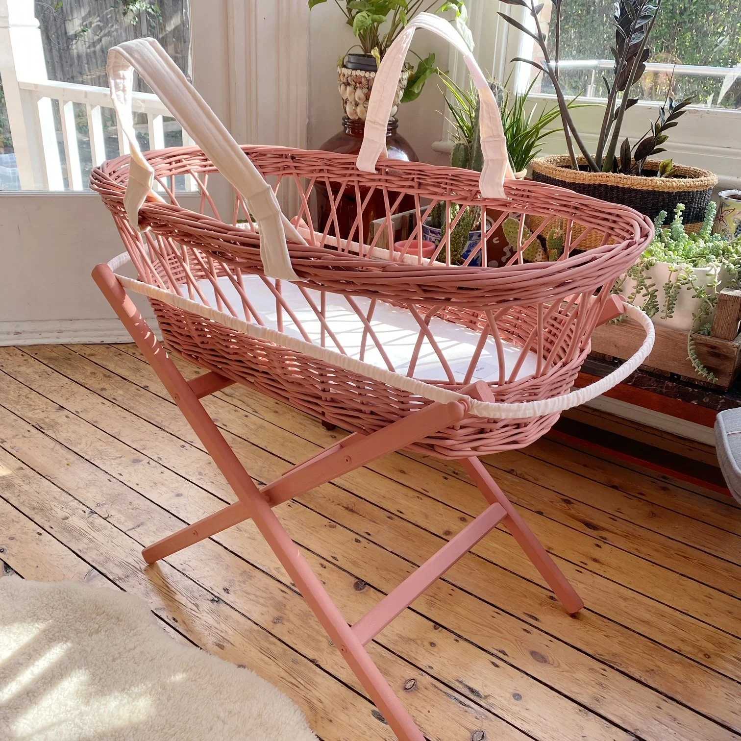 Moses Basket in 'Soft Savasana'