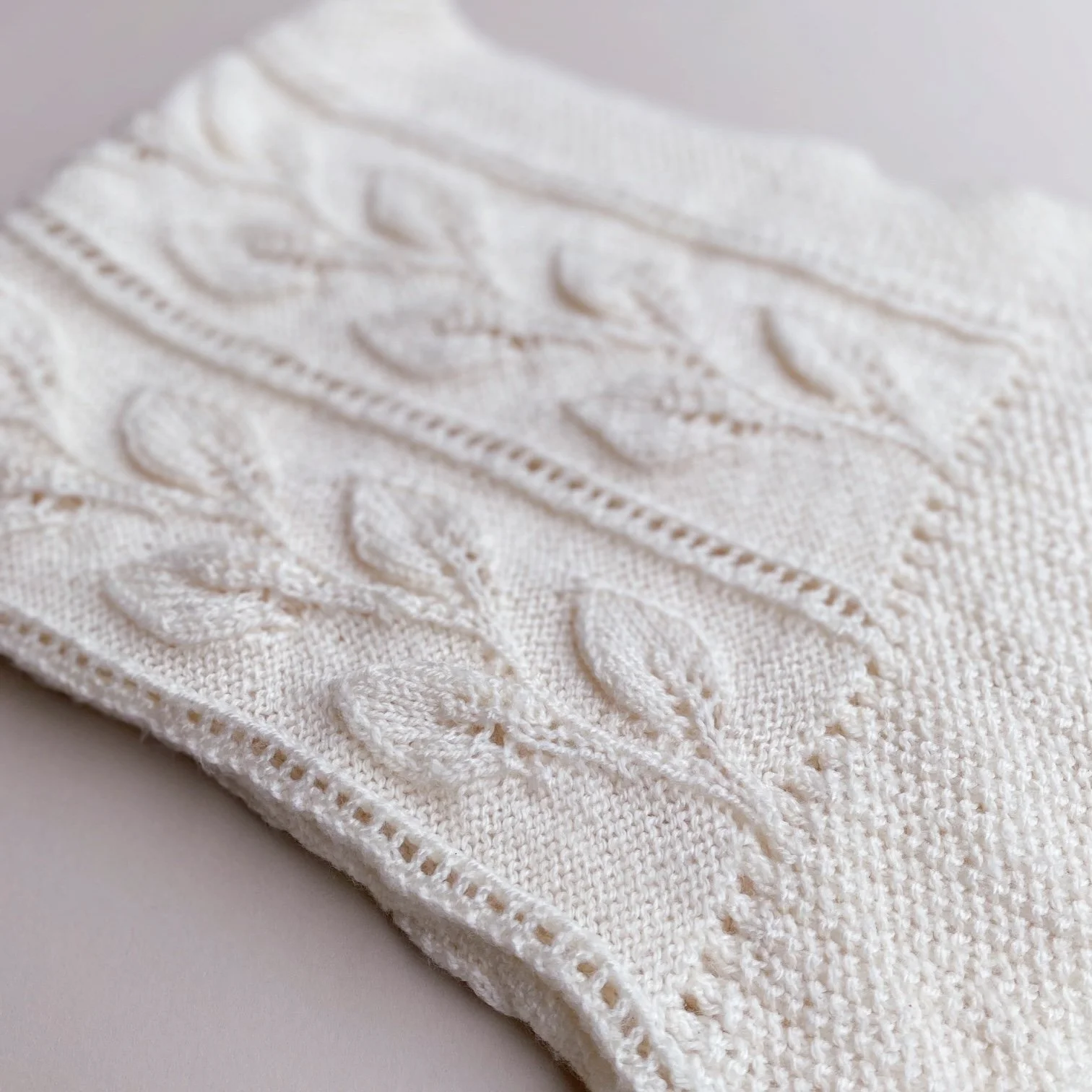 Soft Vine Baby Blanket