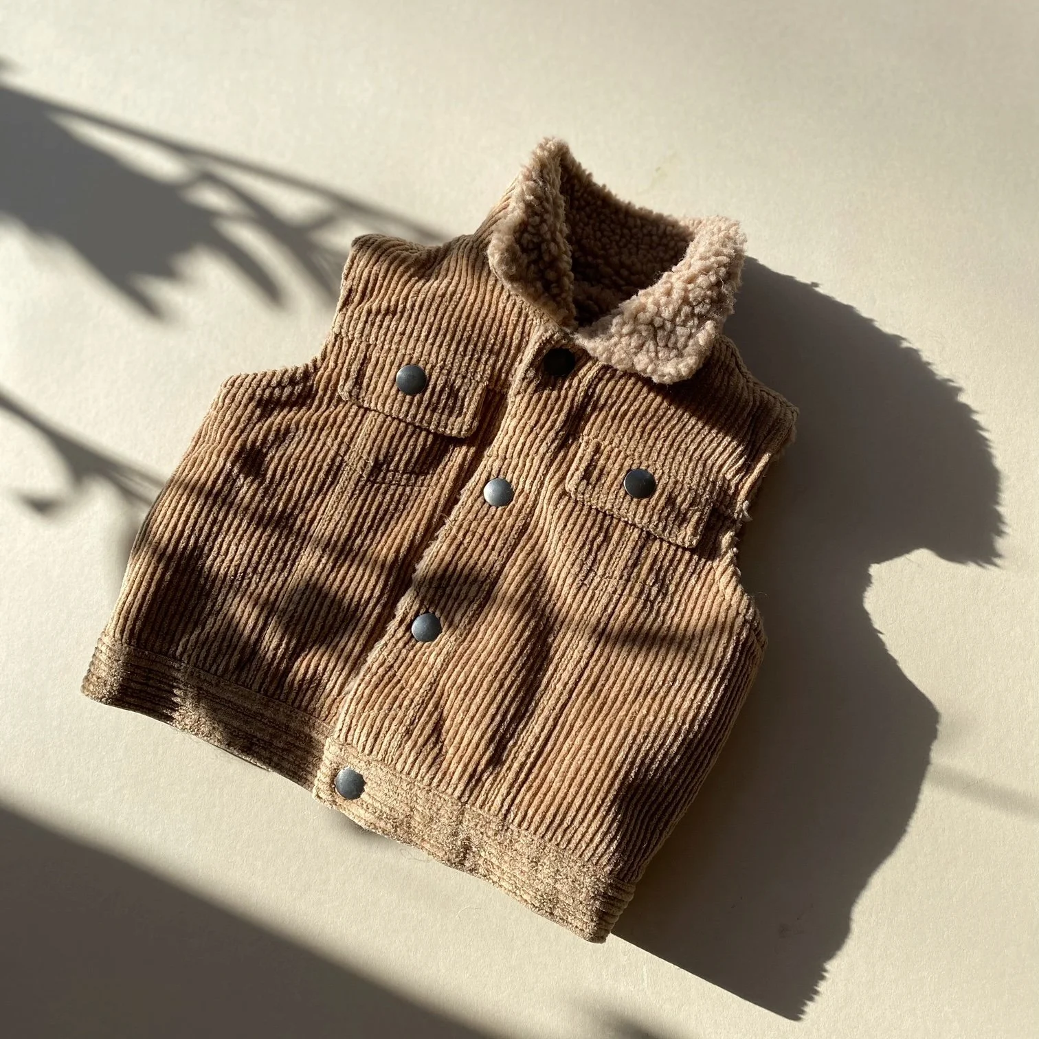 Vintage Cord Gillet 0-3/6M