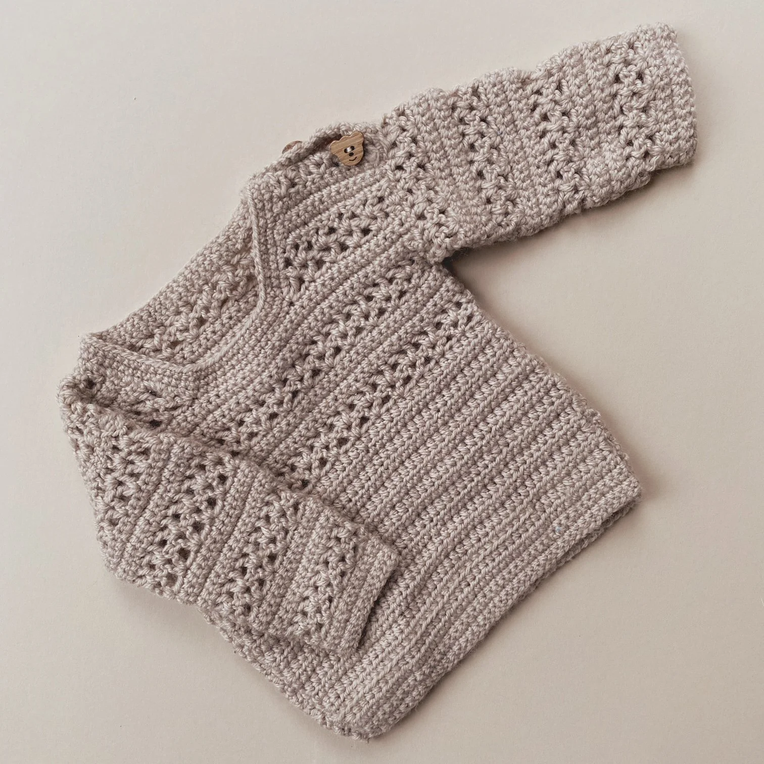 Crochet knit Jumper 0-6M