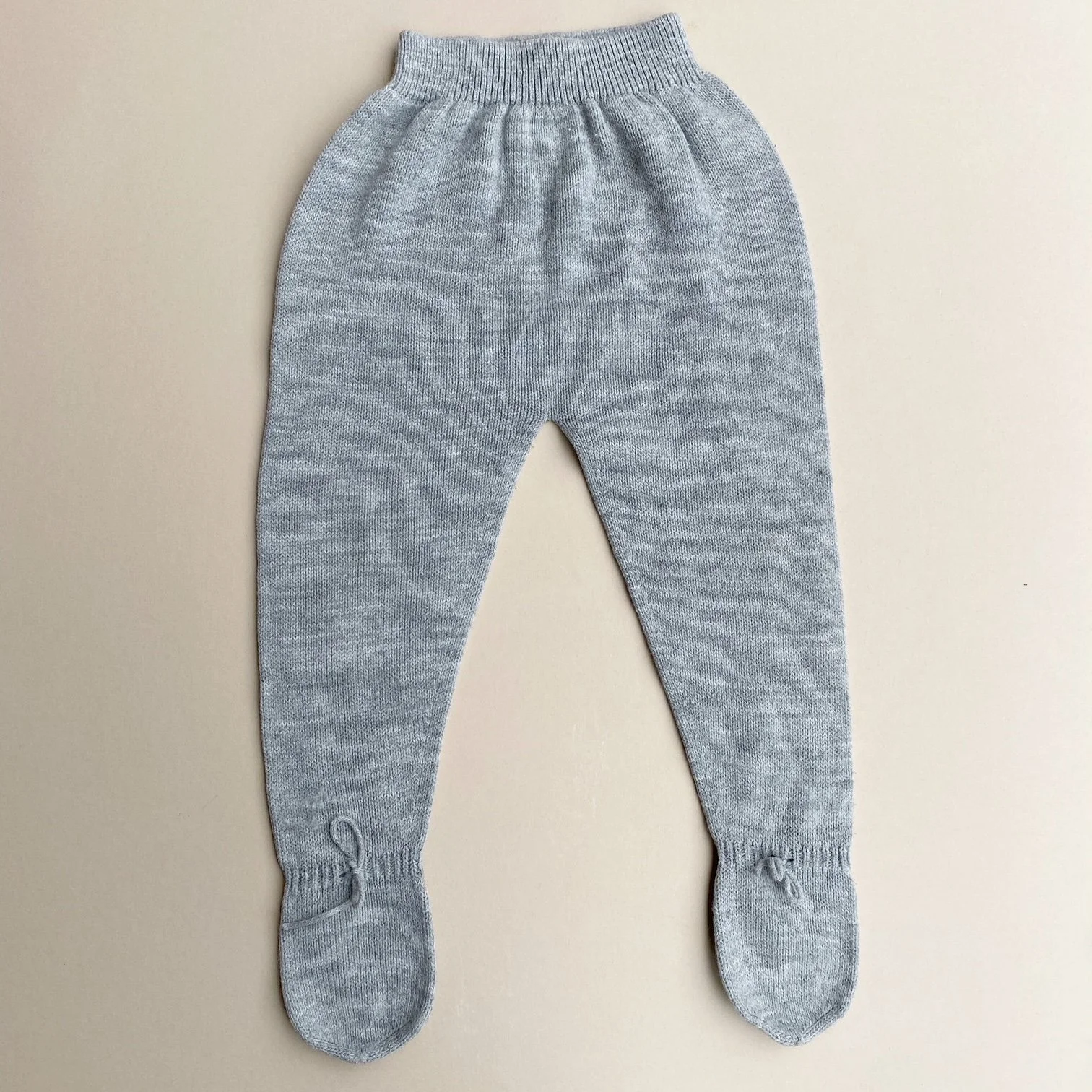Simple Footed Knit Leggings 12M