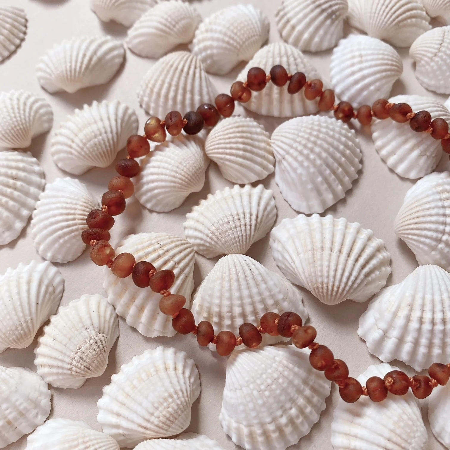 Baltic Amber Necklace- Cognac