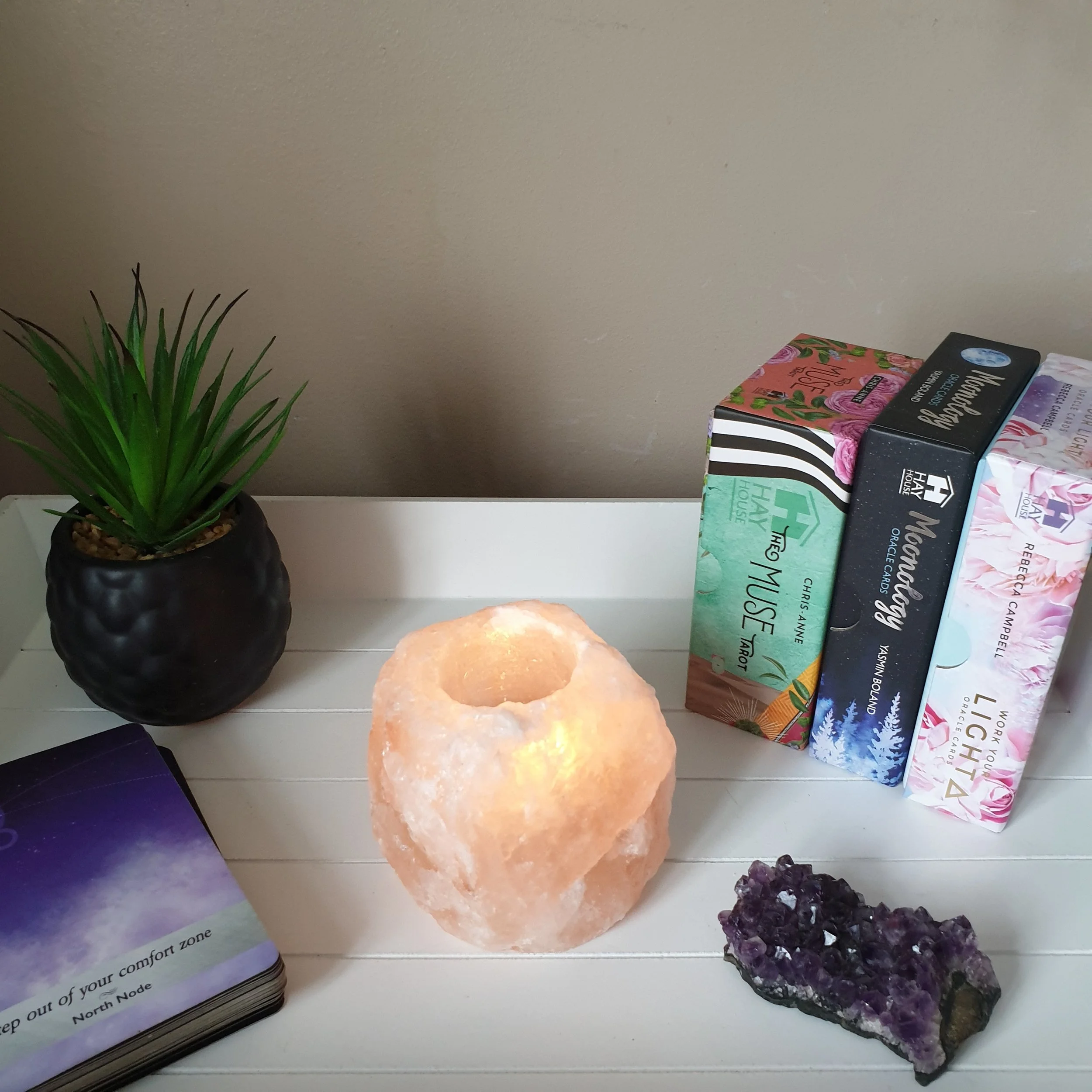 Natural Himalayan Salt Tealight Holder