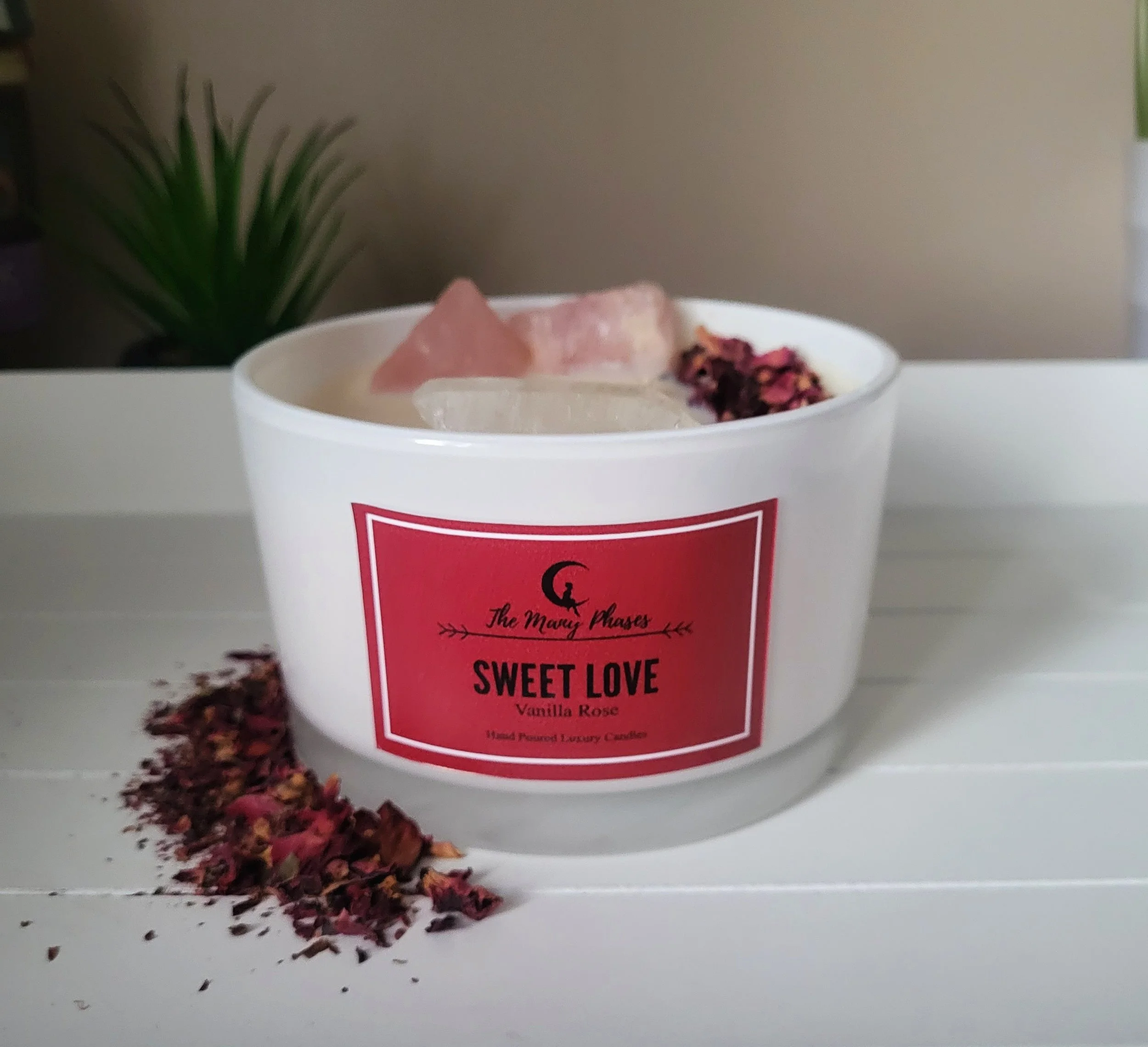 Sweet Love Candle - Vanilla Rose 50cl