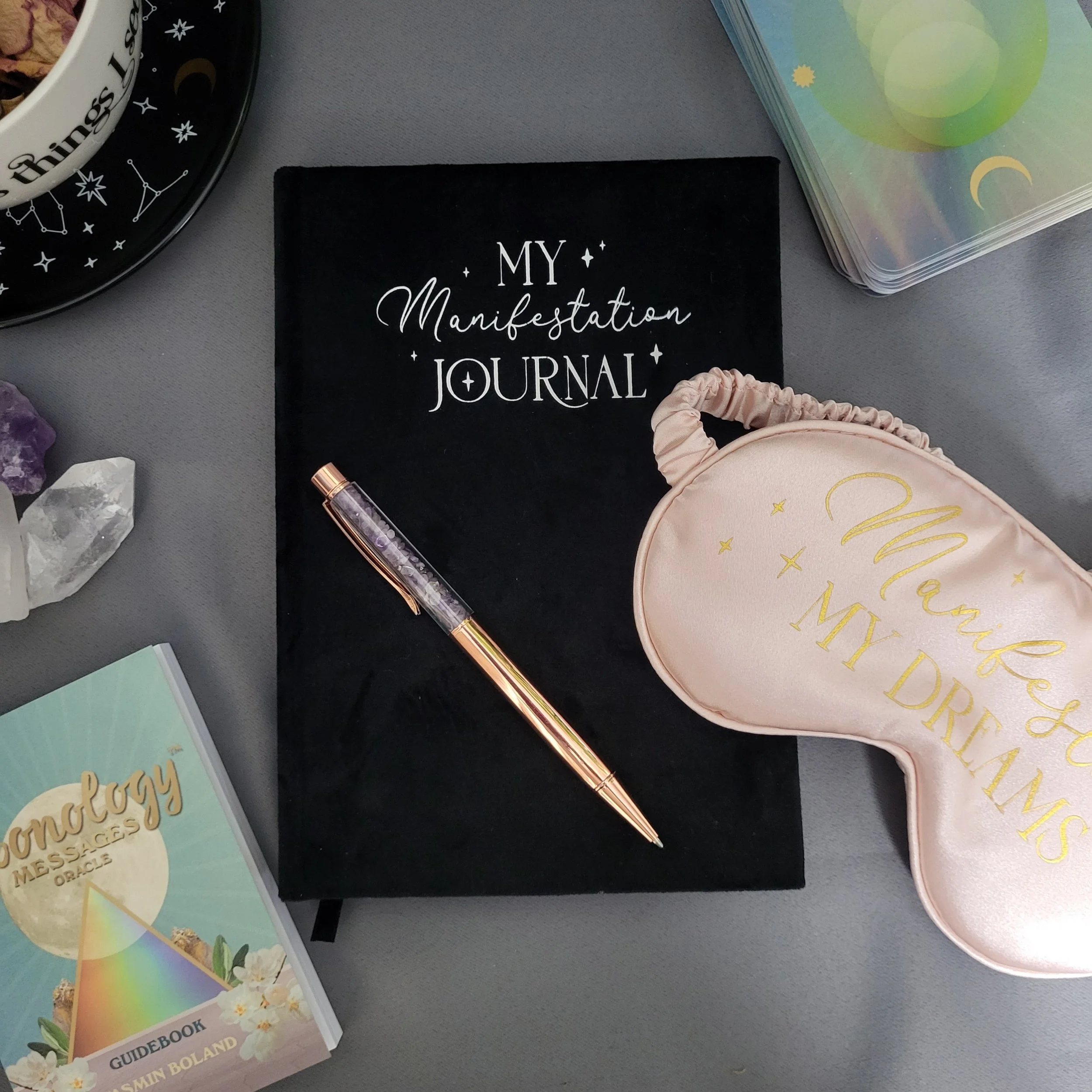 Manifestation Journal With Amethyst Pen!