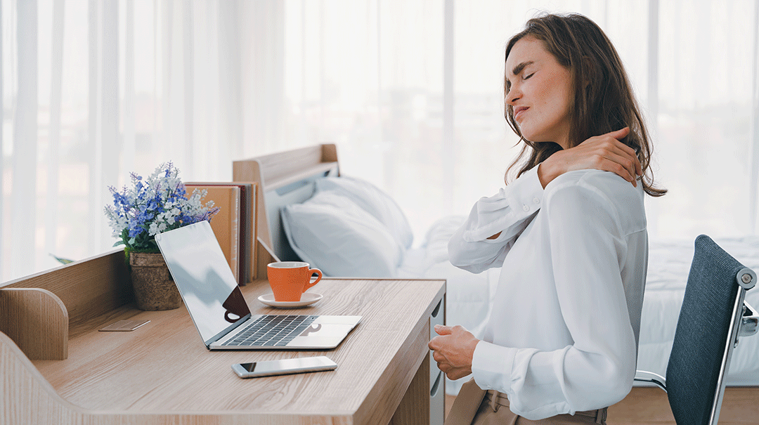How to set up an ergonomic workstation at home