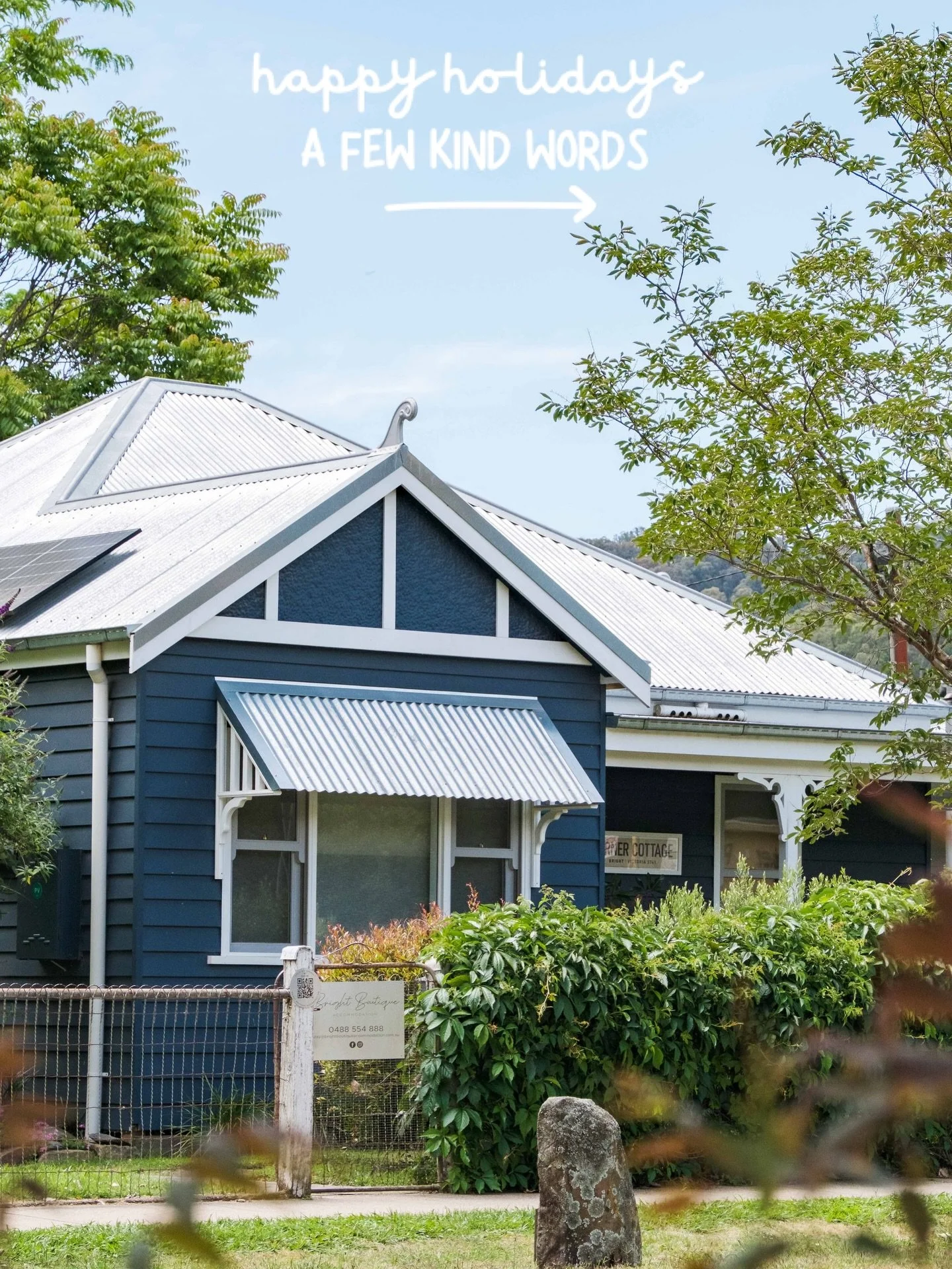 Holiday love from our guests 🥰🫶🏼🌟
Lovely words from our guests over such a crazy time make it all worth it 🩵🥹

We hope everyone enjoyed their holidays! 

Email: stay@brightboutiqueaccommodation.com.au 
Phone: 0488 554 888