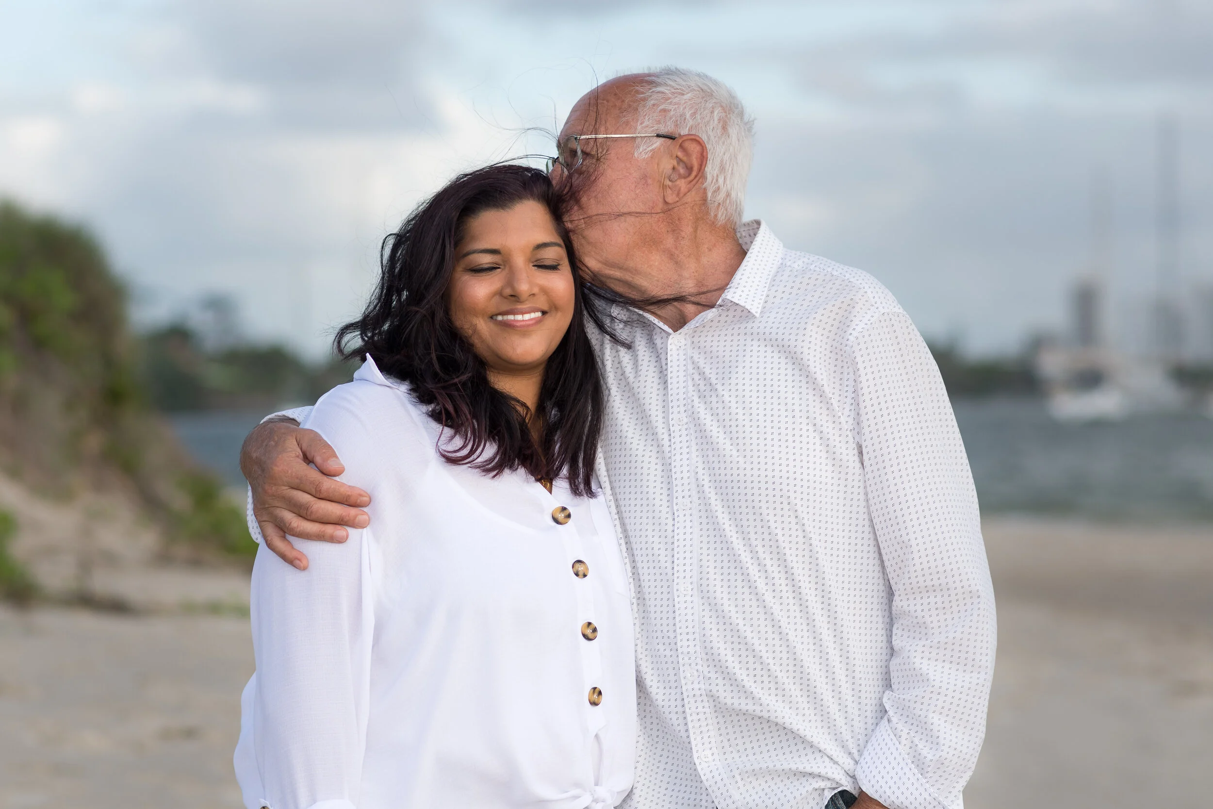 A family portrait session at Main Beach on the Gold Coast, captured by family photographer Scott Hardy