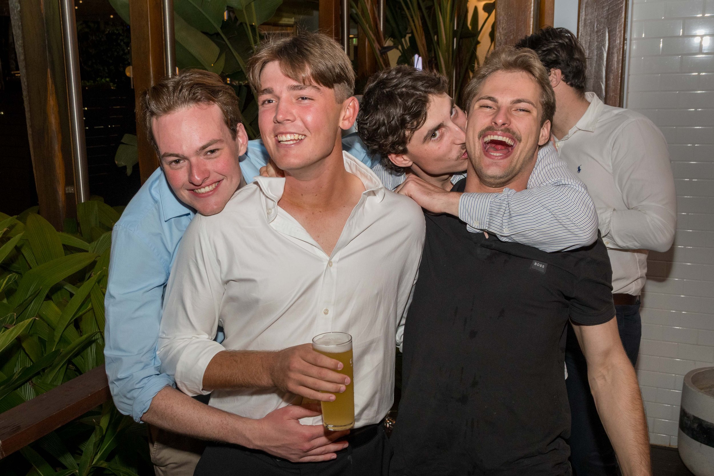 Zac celebrating his 21st birthday at the Garden Bar at The Star Casino in Broadbeach on the Gold Coast, captured by event photographer Scott Hardy