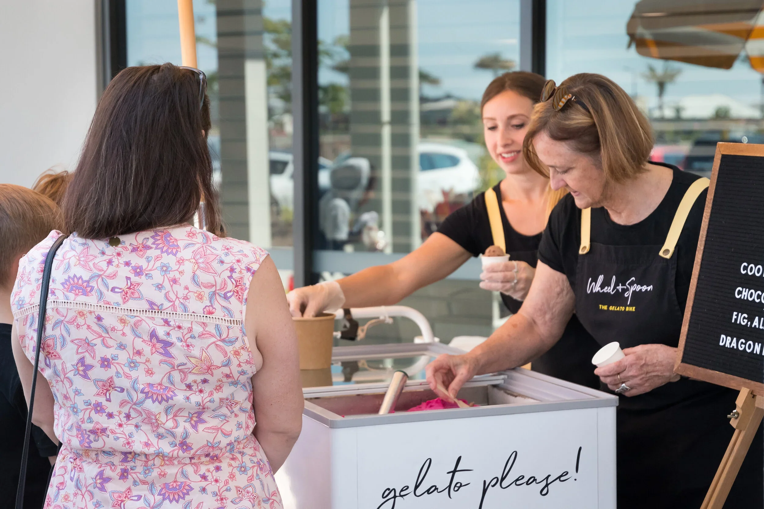 Stallholders at the Arcare Pimpama Premium Aged Care Market Day on the Gold Coast