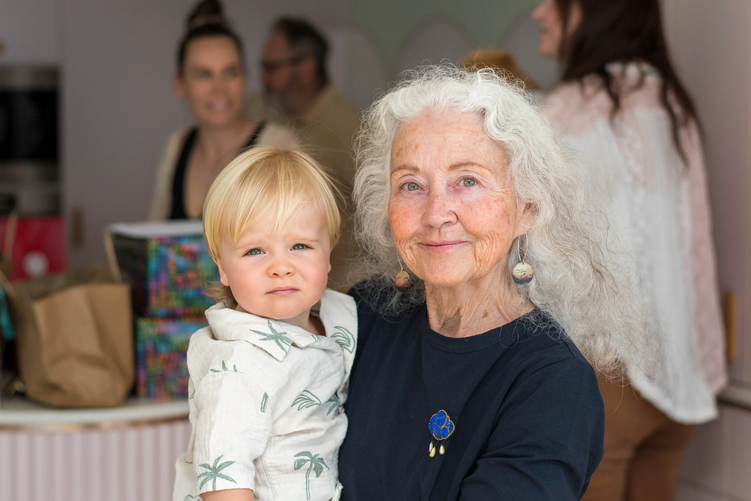 Grandmother & Grandson Portrait