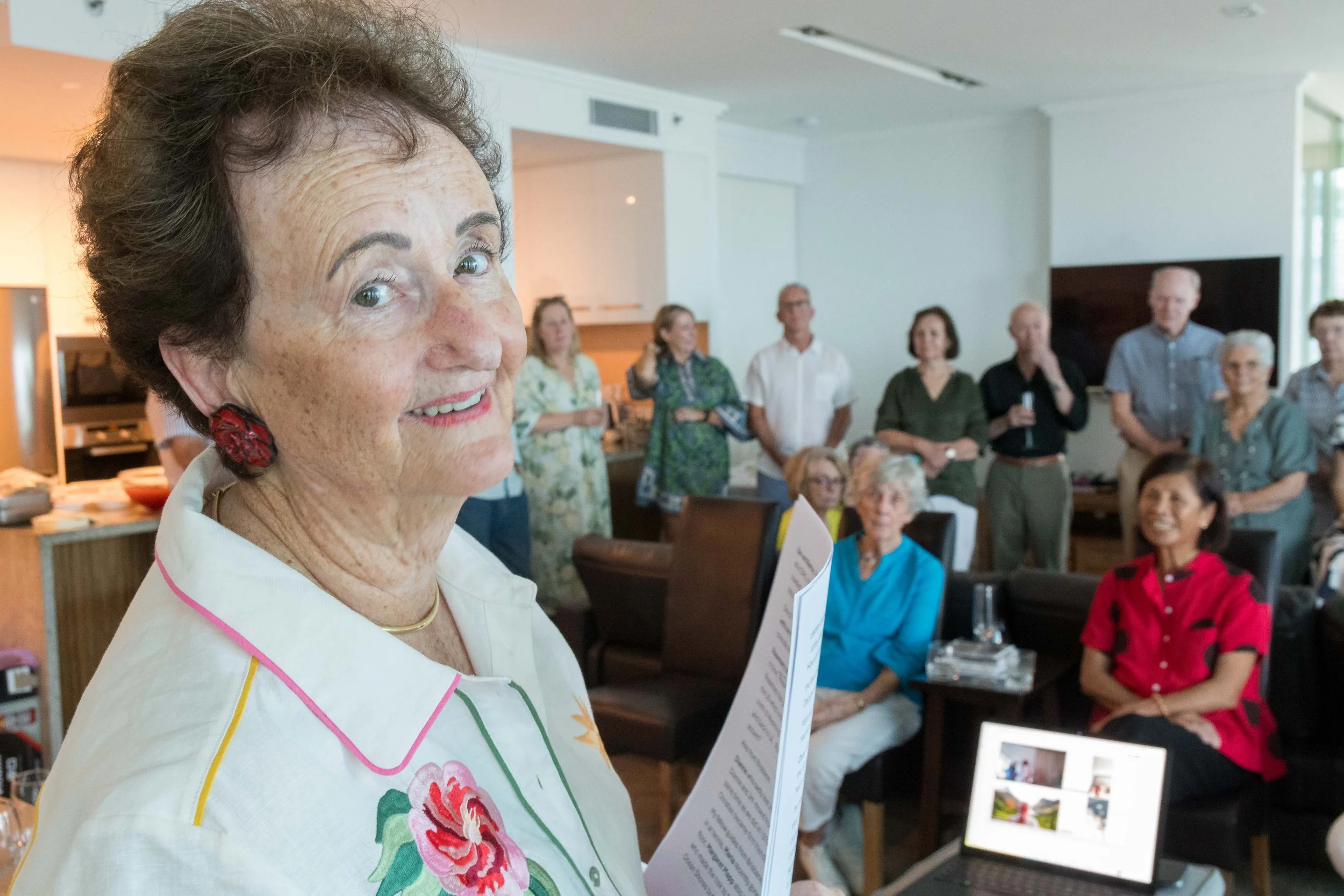 Milestone birthday portrait, Coolangatta