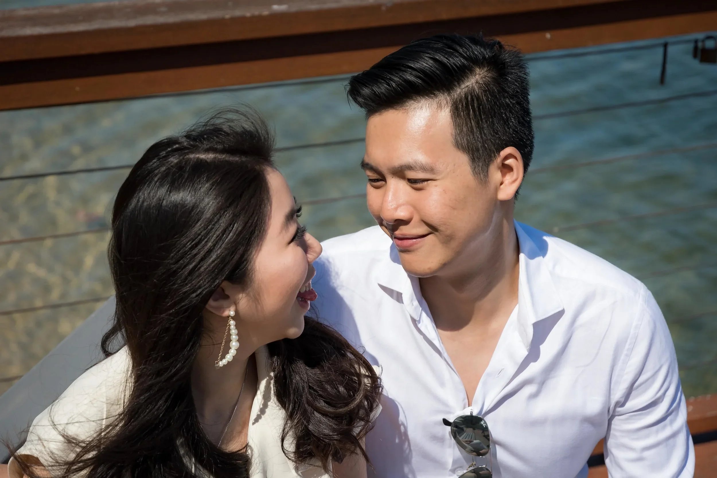 A family portrait session by the waterfront in Surfers Paradise on the Gold Coast, captured by Scott Hardy Photography