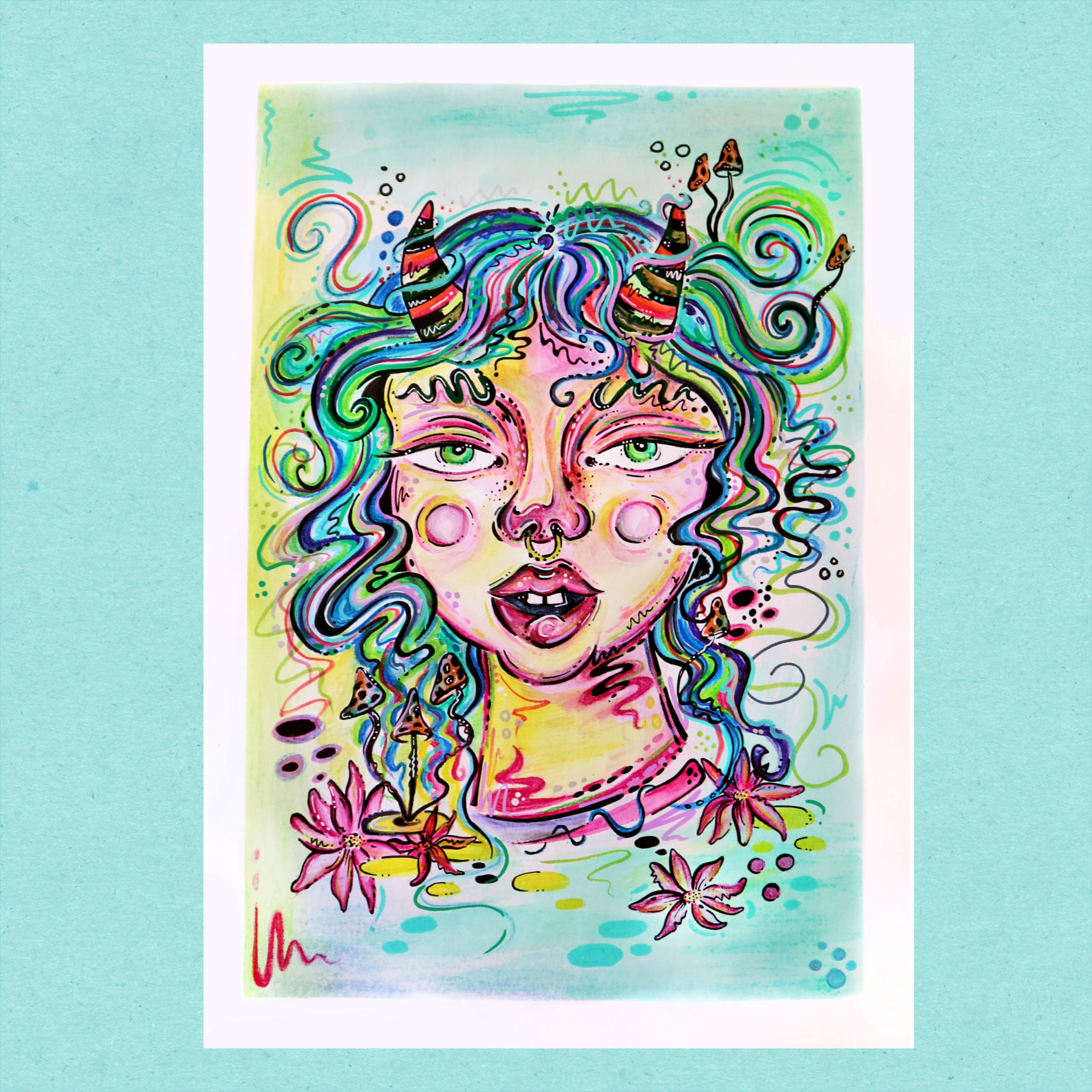 Pixie Original Painting