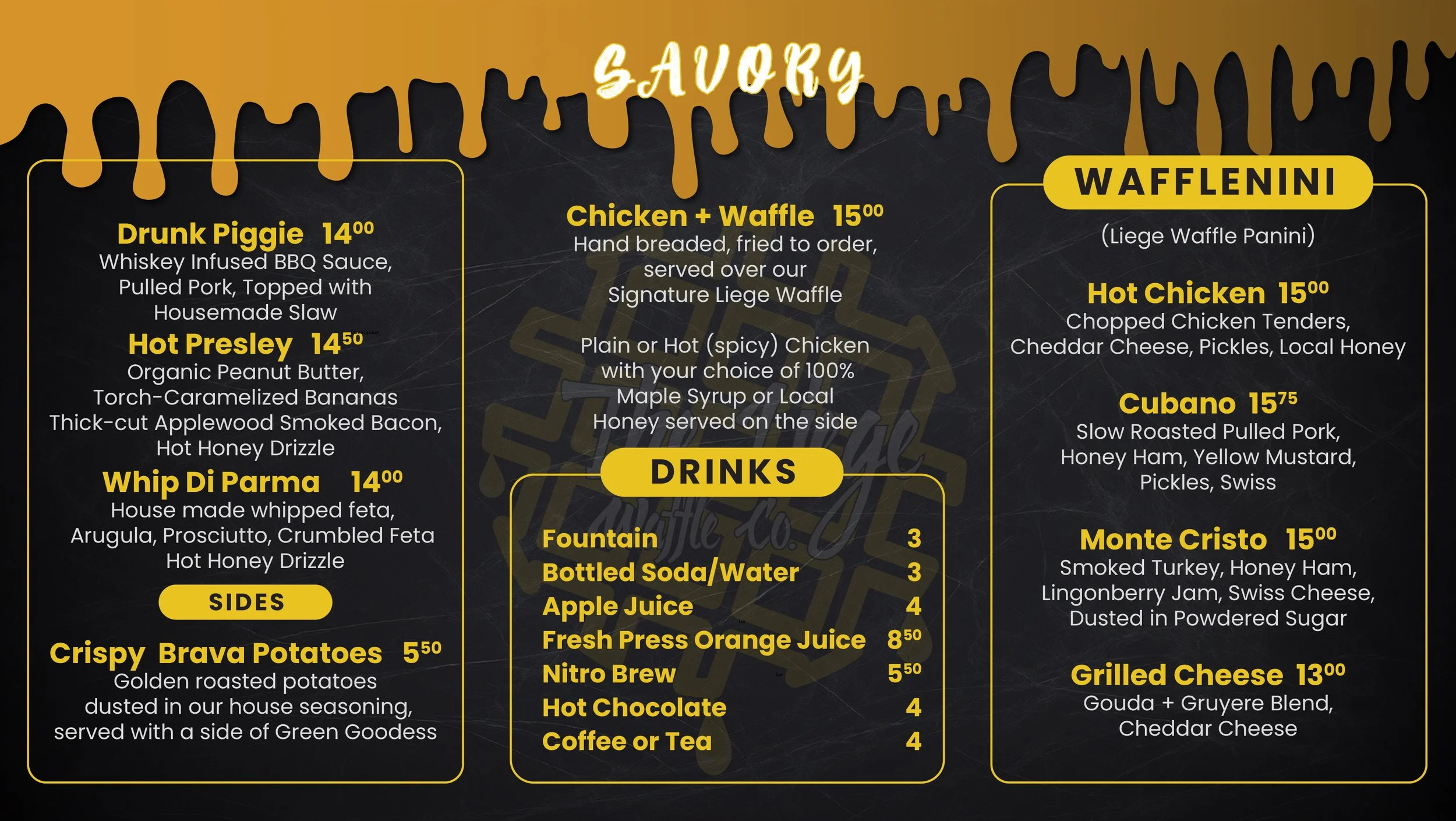 Chicken and Waffles, Brunch Downtown Nashville, Breakfast