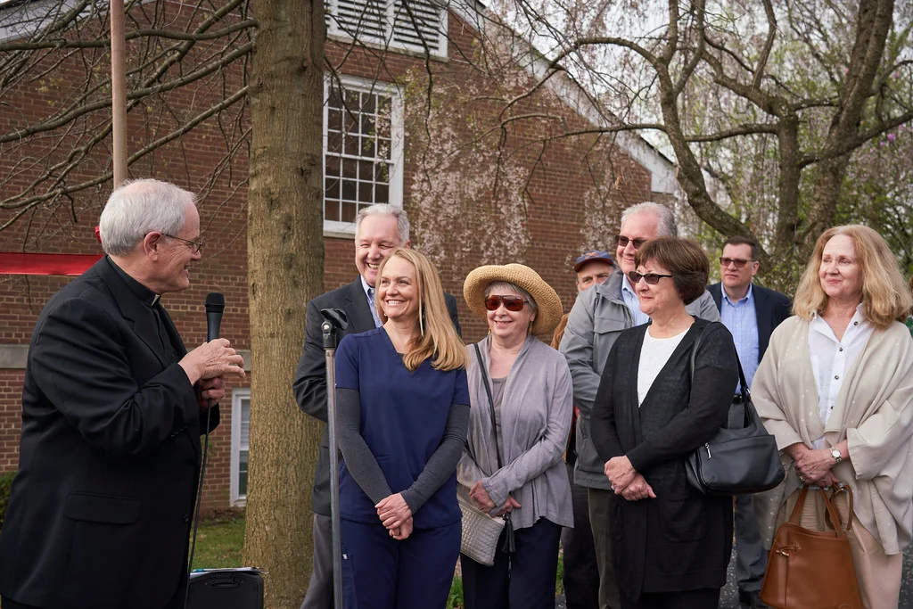 Julie’s family at the Culmore Clinic April 9, 2019 Dedication and Ribbon Cutting Ceremony