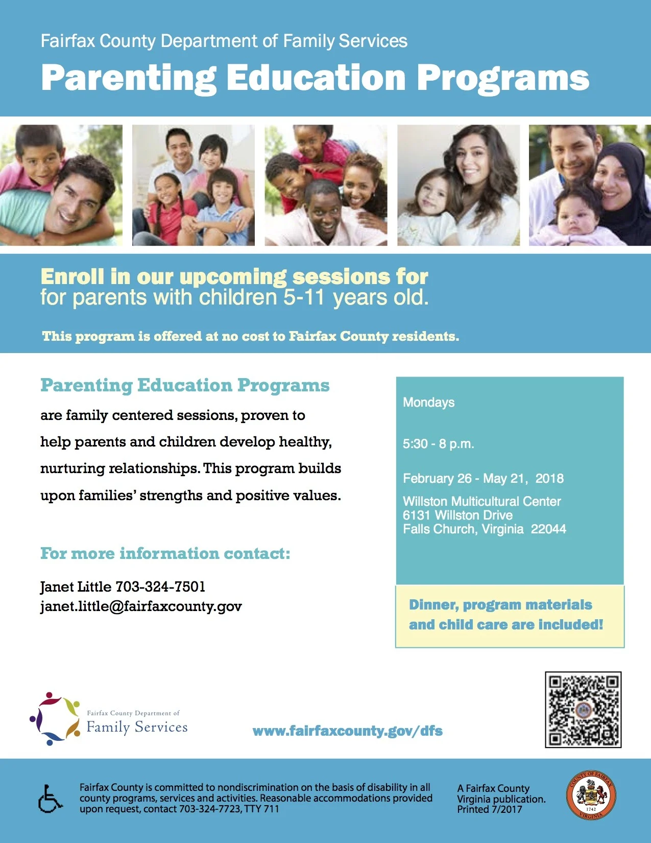 Parenting Education Programs — Culmore Clinic