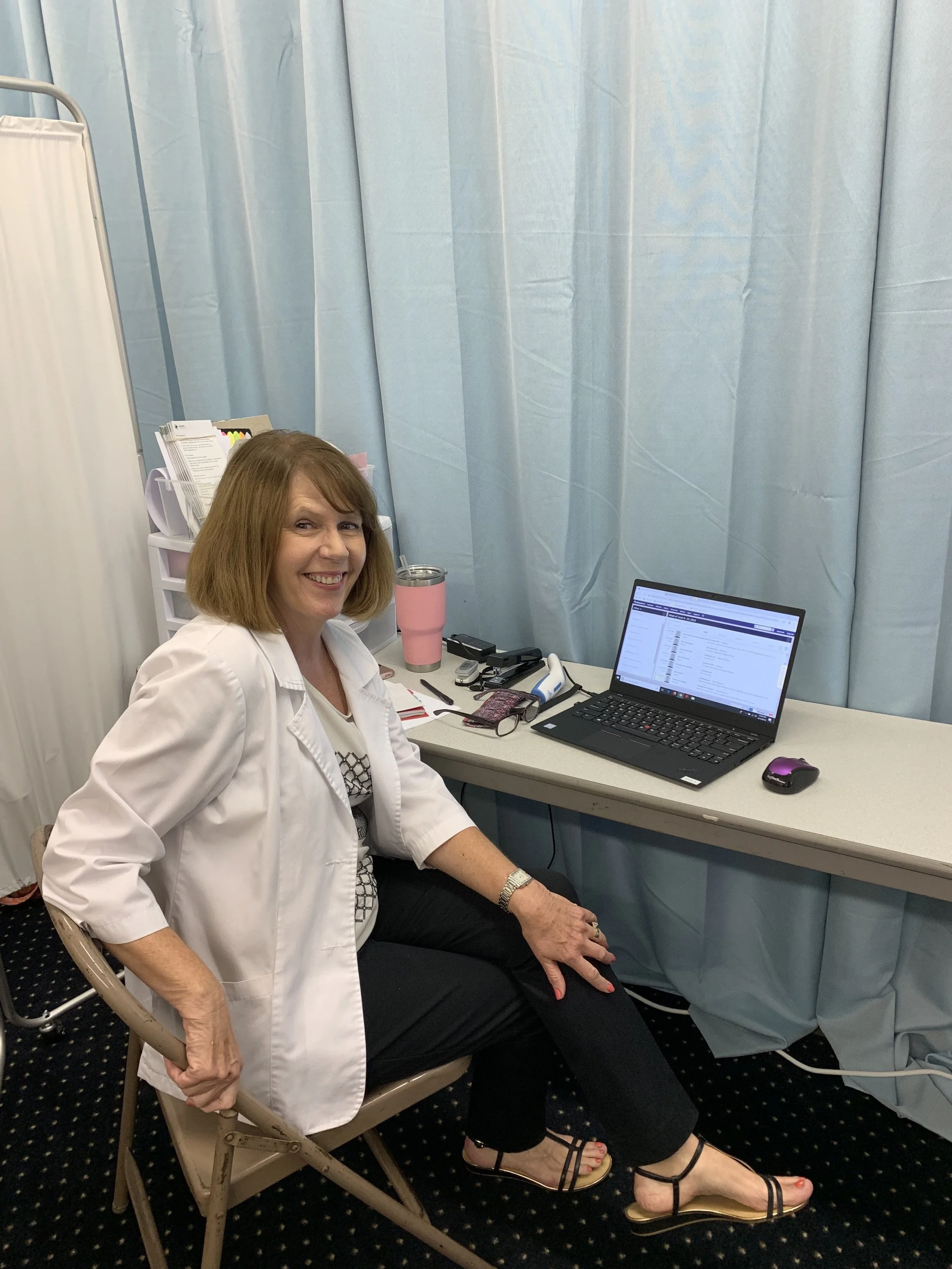 Mary Louise Proseck, Volunteer Registered Nurse at Culmore Clinic