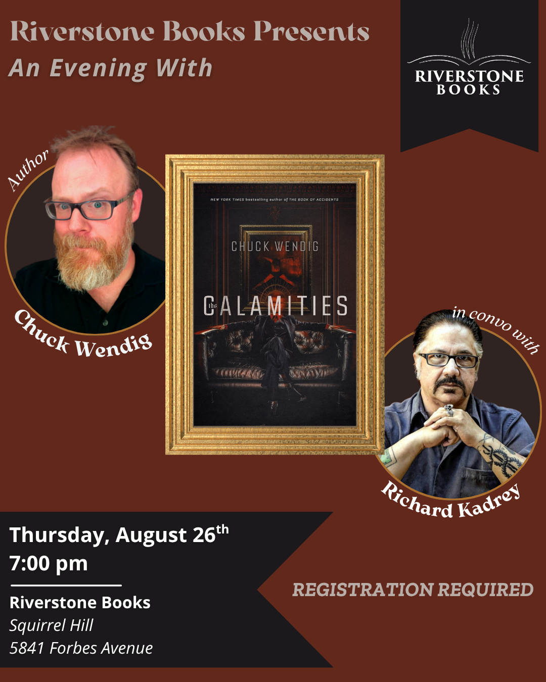 An Evening with Chuck Wendig