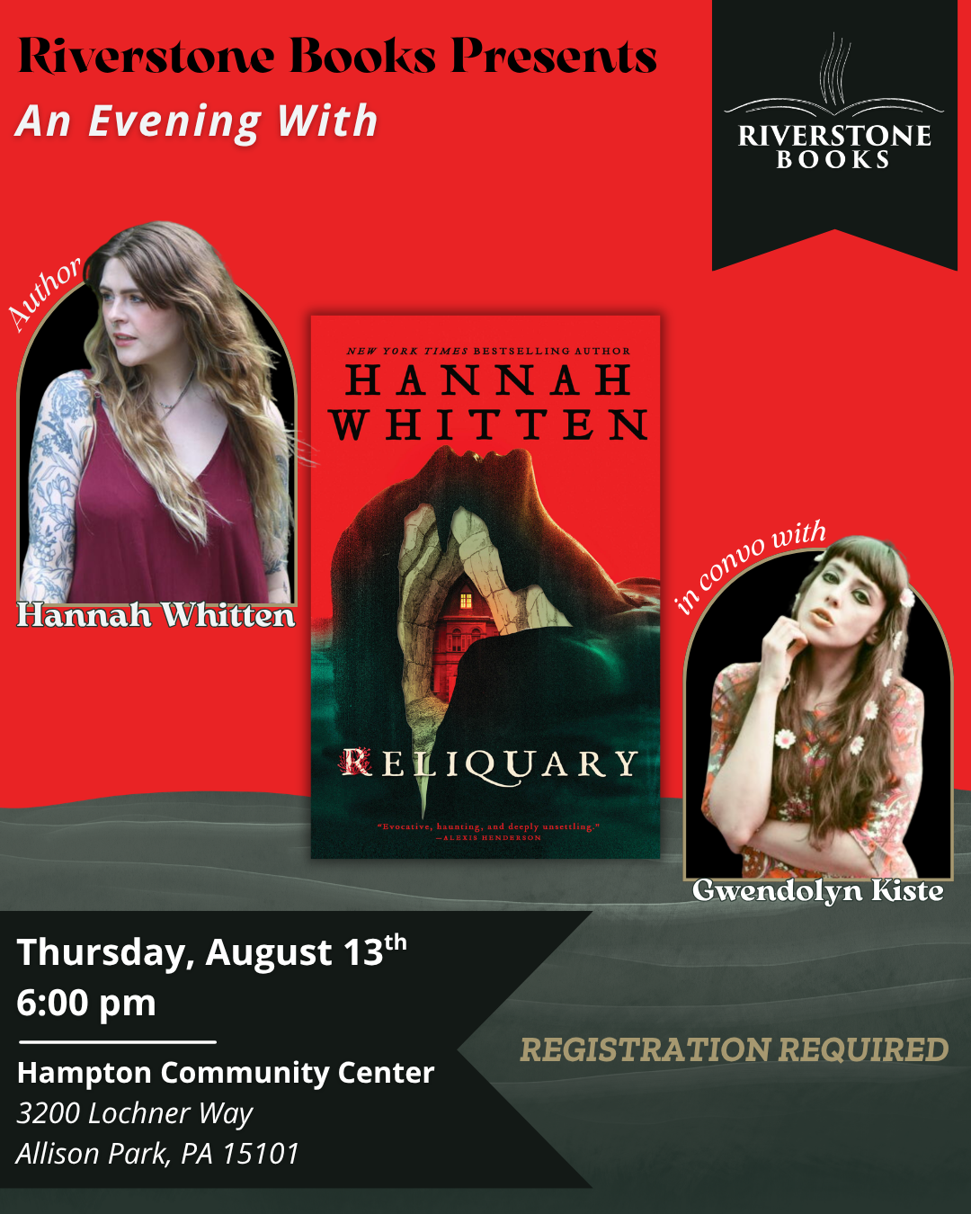 An Evening with Hannah Whitten