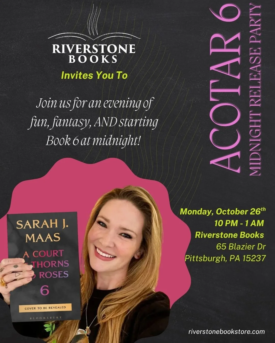 ACOTAR 6 Midnight Release Party