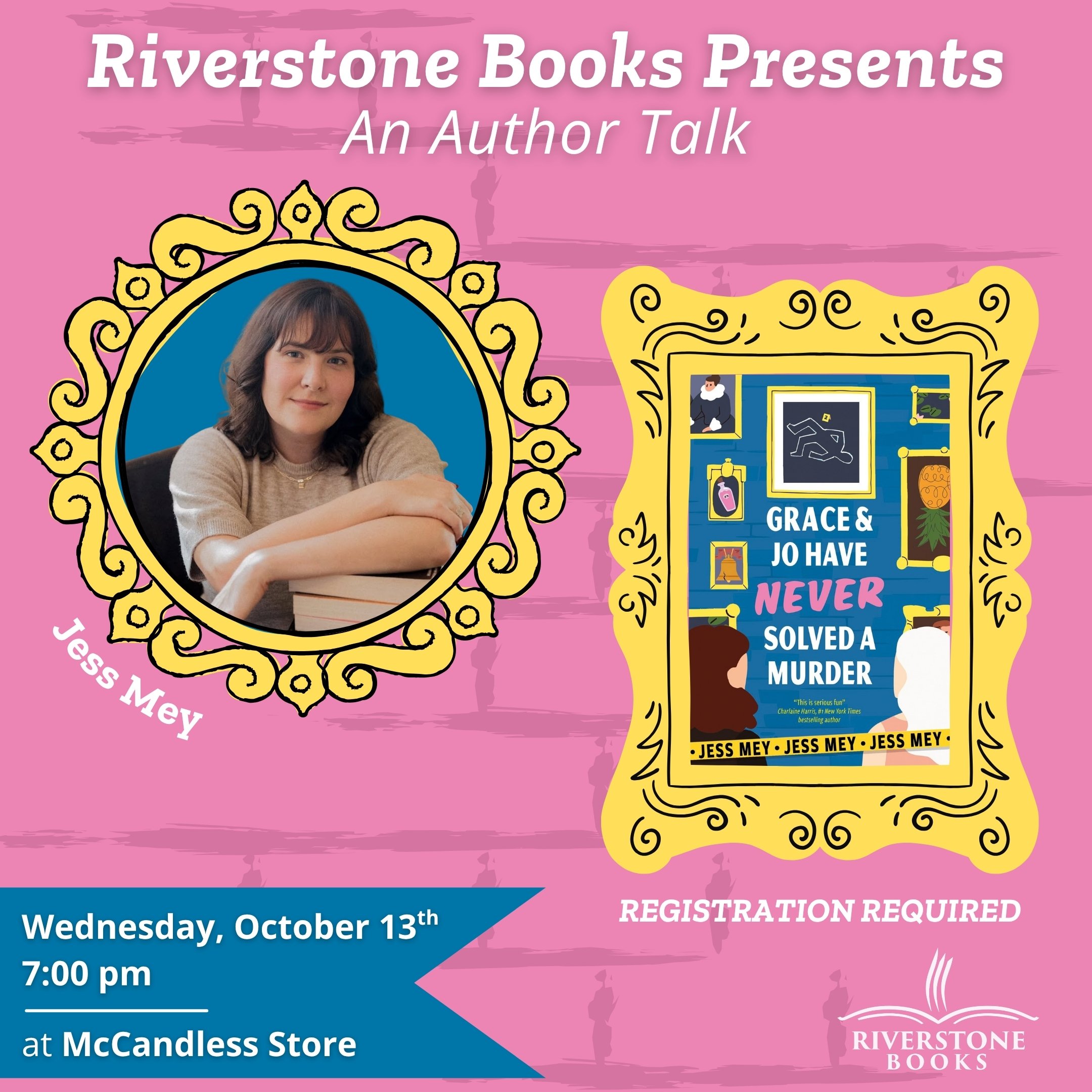An Evening with Author Jess Mey