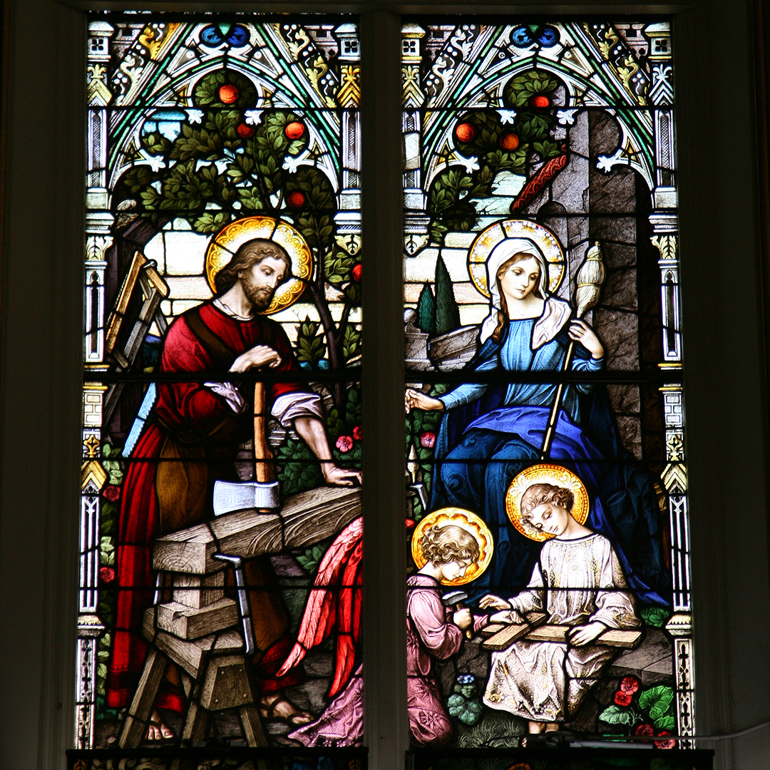 8. Holy Family in St. Joseph’s carpenter shop