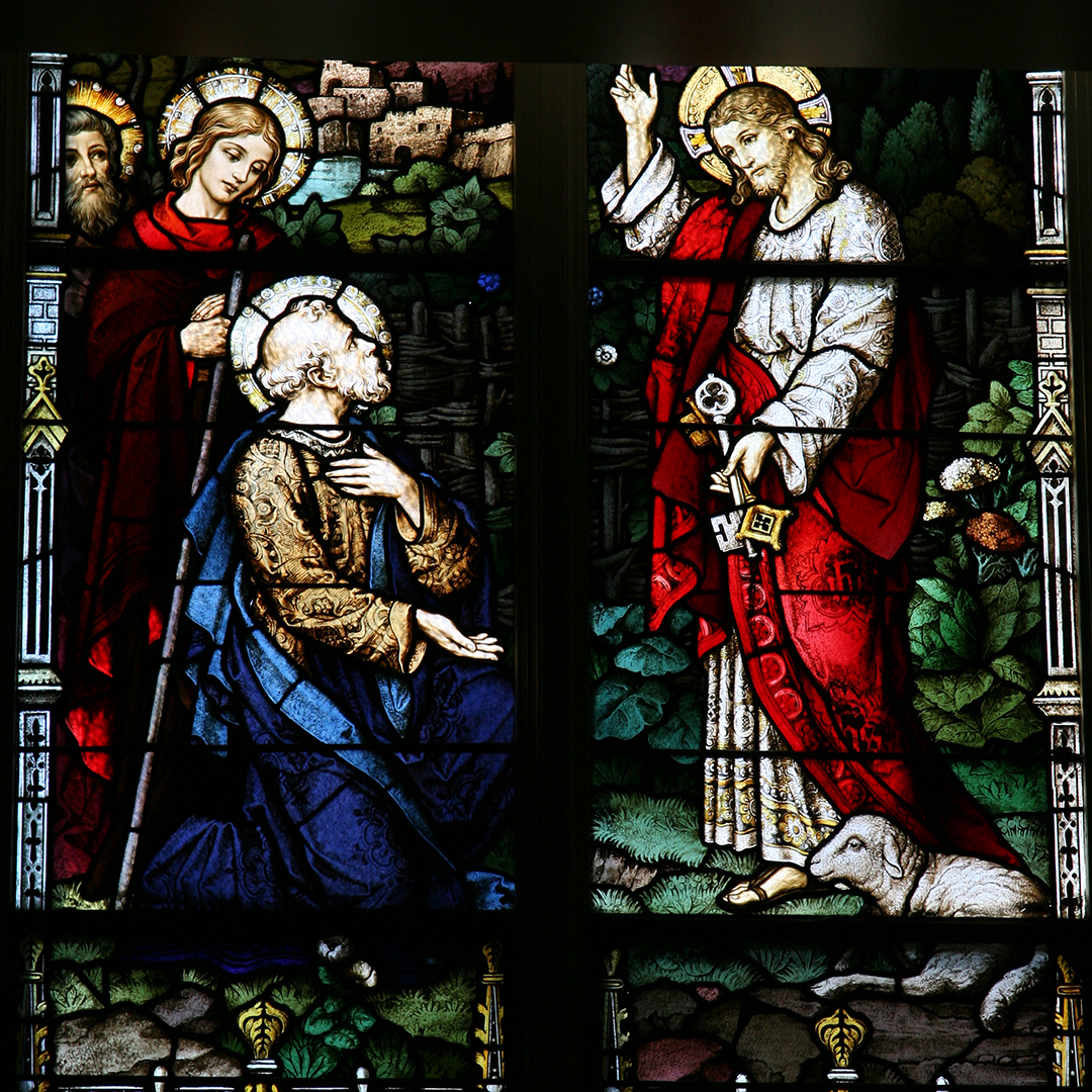 12. Peter receives the keys to the Kingdom