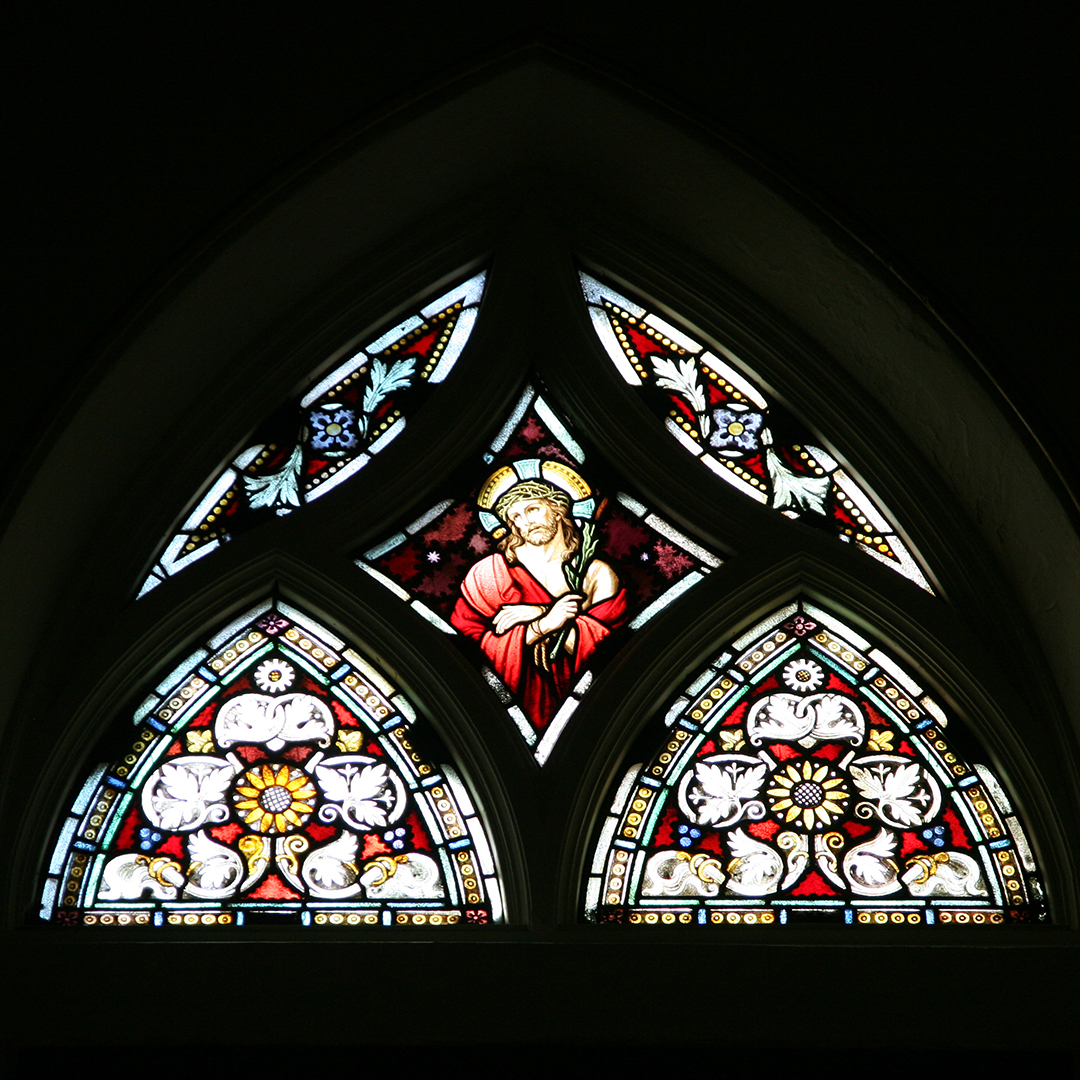 32. Jesus Sanctuary Window