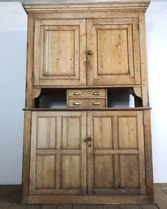 Victorian Country Farmhouse Linen Larder Cupboard