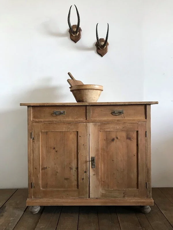 Vintage Country Farmhouse Rustic Cupboard