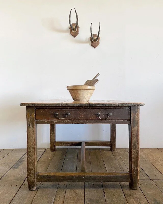 Victorian Antique Refectory Table Kitchen Island