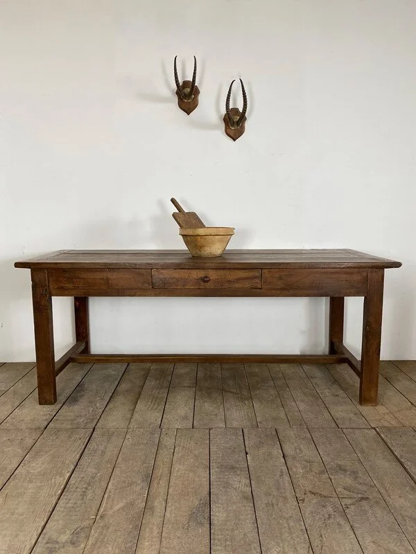19th Century French Refectory Kitchen Dining Table