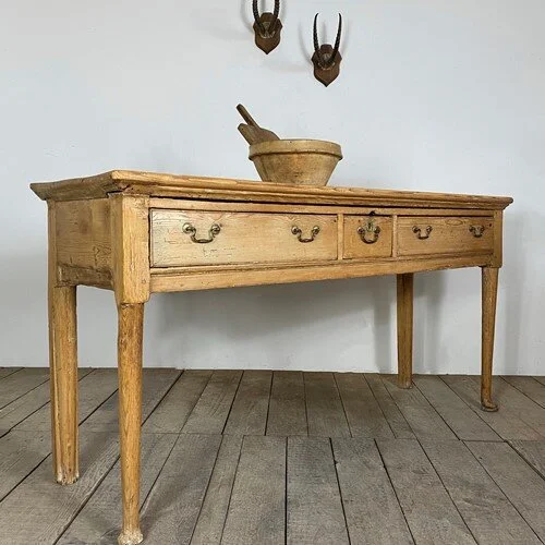 Georgian Antique Console Table Sideboard