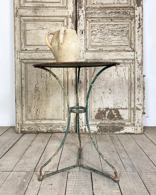 Vintage French Garden Bistro Table