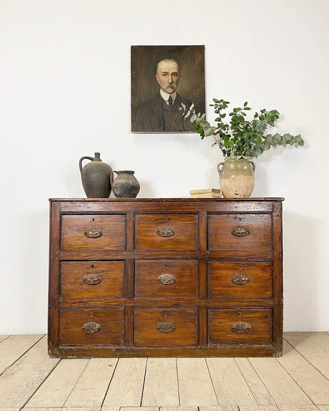 Victorian Haberdashery Bank Of Drawers