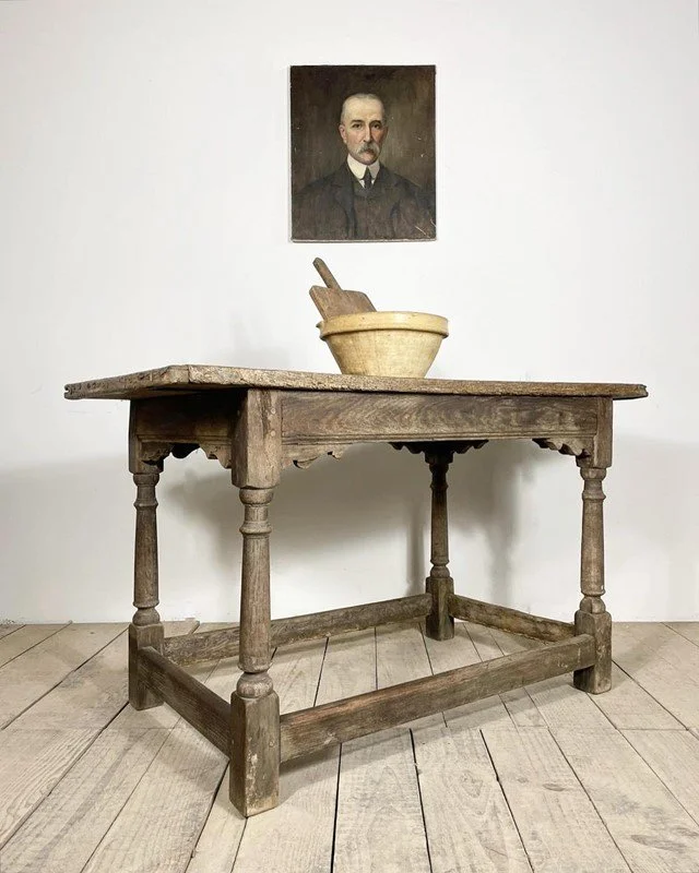 17th Century Antique Oak Refectory Table