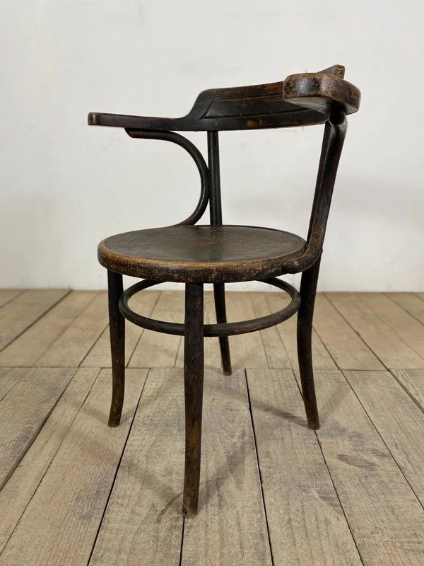 Antique 'Fischel' Bentwood Armchair