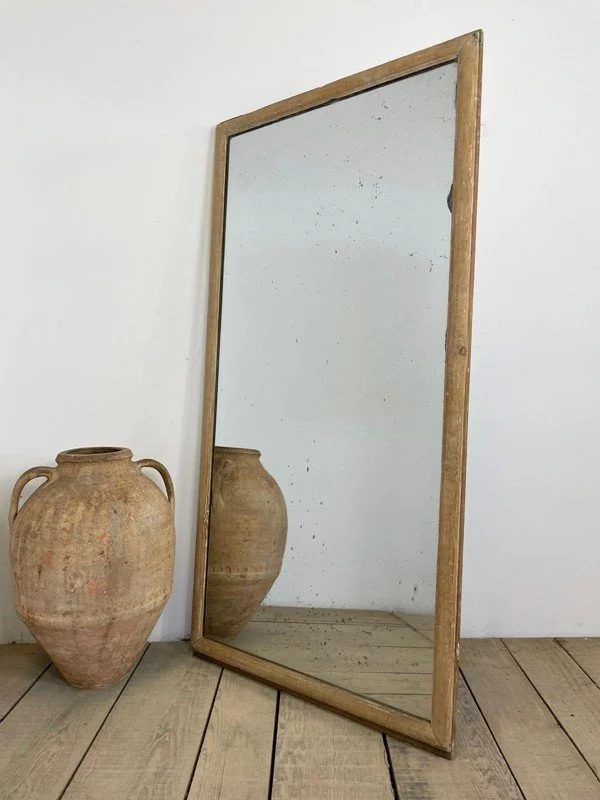 19th Century Antique Swedish Foxed Mirror