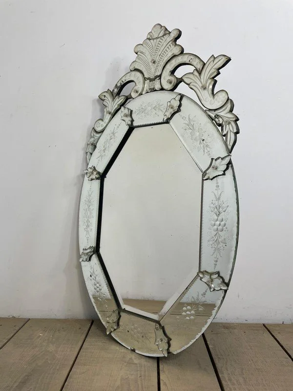 19th Century Antique Venetian Mirror