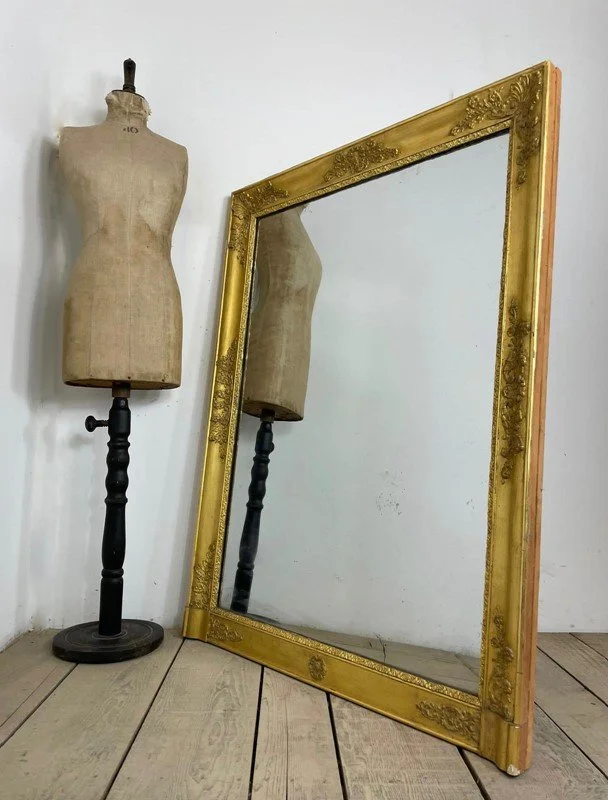 19th Century Antique French Empire Mirror