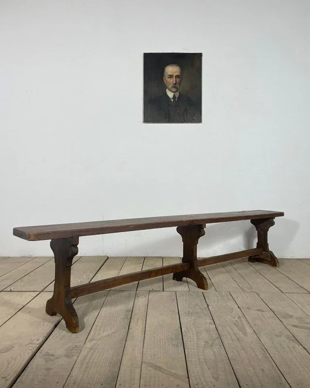 Early 1900s Antique French Bench