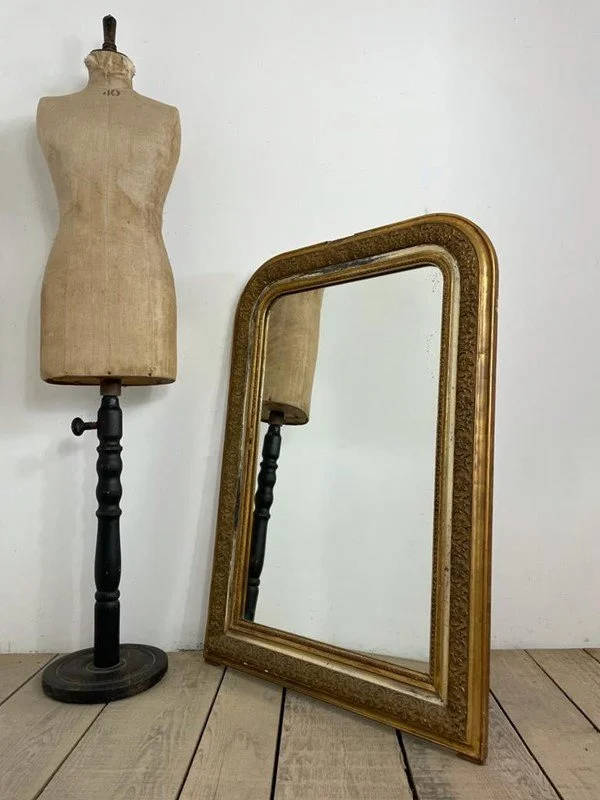 19th Century Antique French Louis Philippe Mirror