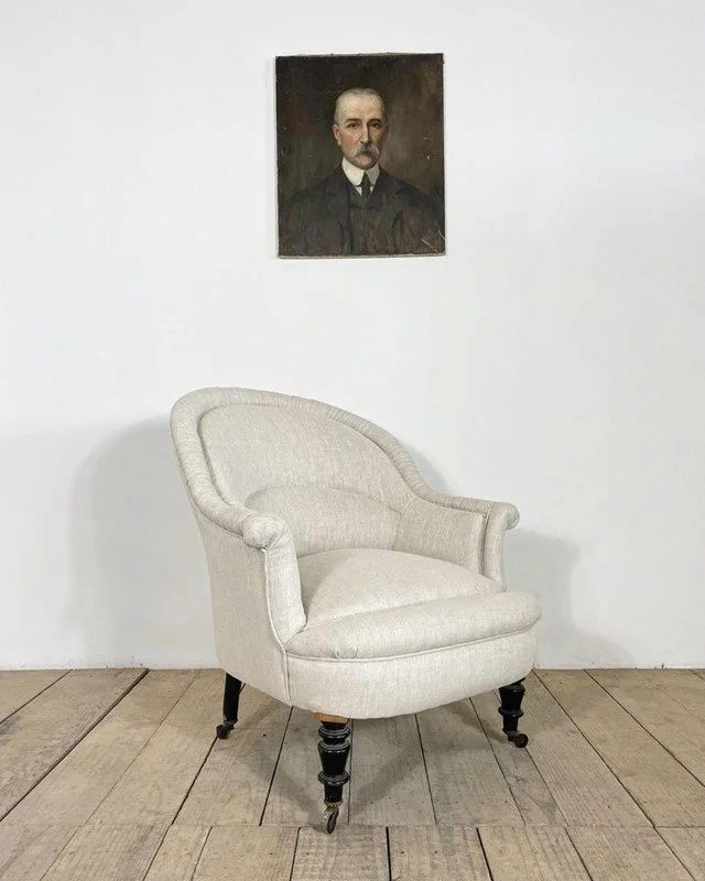 19th Century Antique French Napoleon Armchair