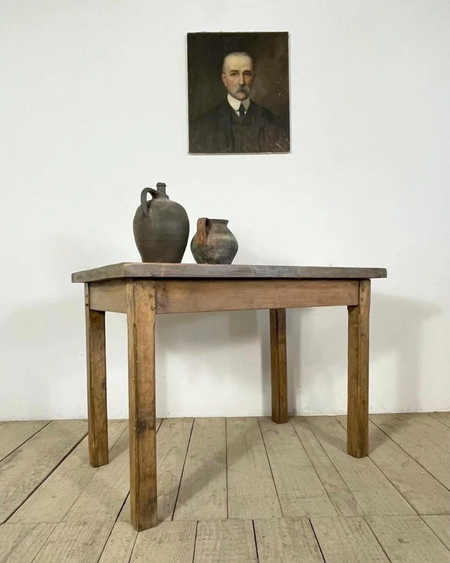 Vintage Antique Rustic French Table — Vintage Boathouse
